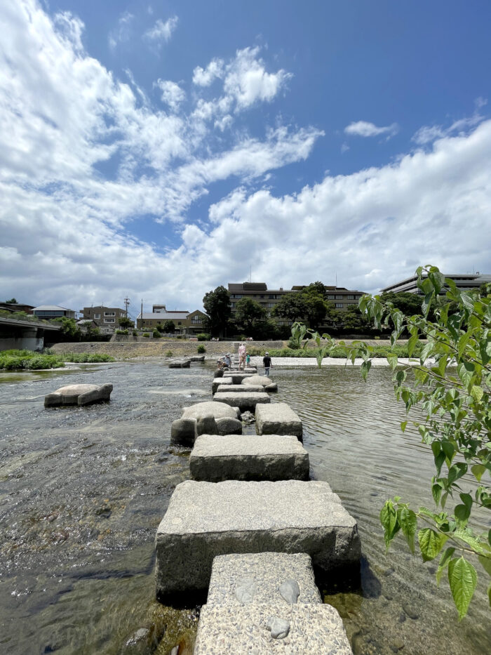荒神の飛び石《京都・鴨川》